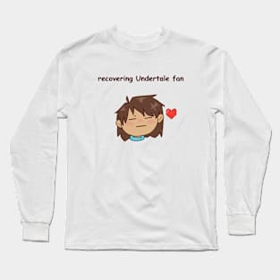 Recovering Undertale Fan Long Sleeve T-Shirt